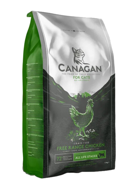 

Canagan Chicken Grain Free Cat Dry Food, 4 Kg