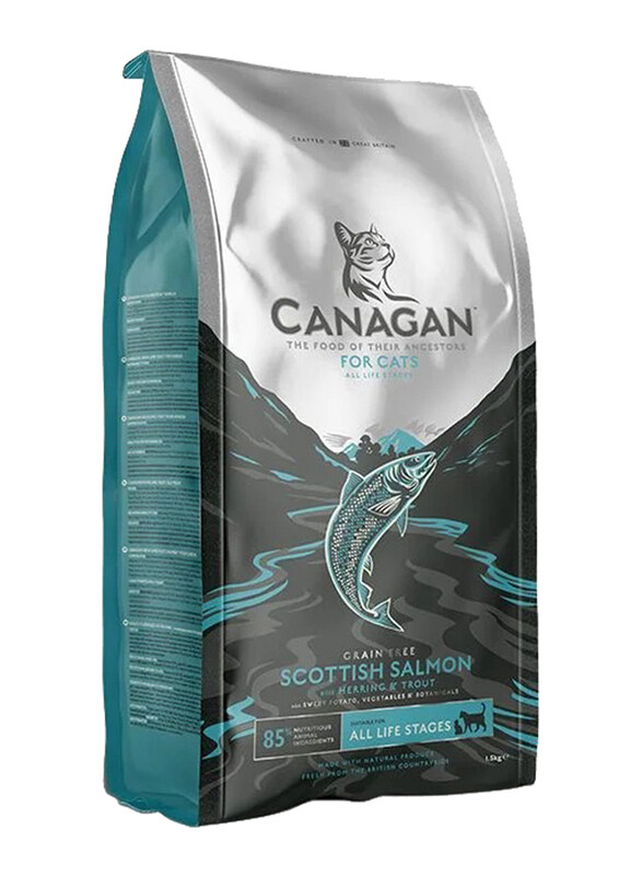 

Canagan Scottish Salmon Cat Dry Food, 4 Kg