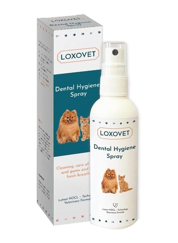 

Loxovet Dental Hygiene Spray for Cats and Dogs, 100ml
