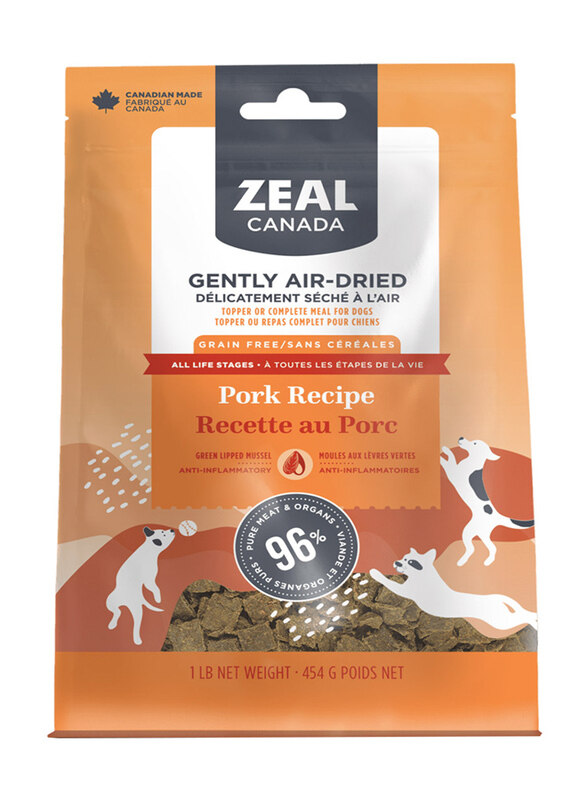 

Zeal Gently Air-Dried Pork Recipe for Dogs, 1 Kg