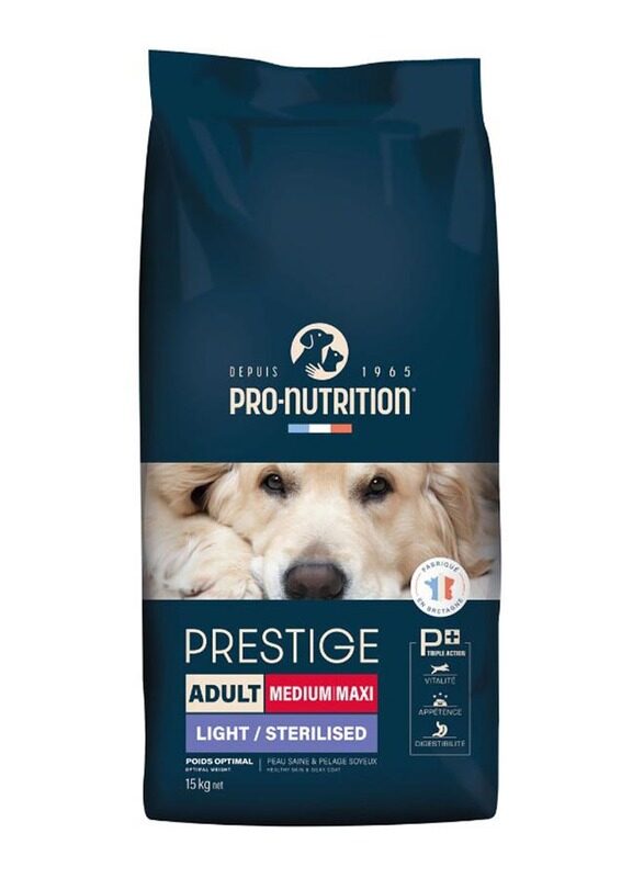 

Pro Nutrition Prestige Sterilised Medium/Maxi Adult Dog Dry Food, 15 Kg