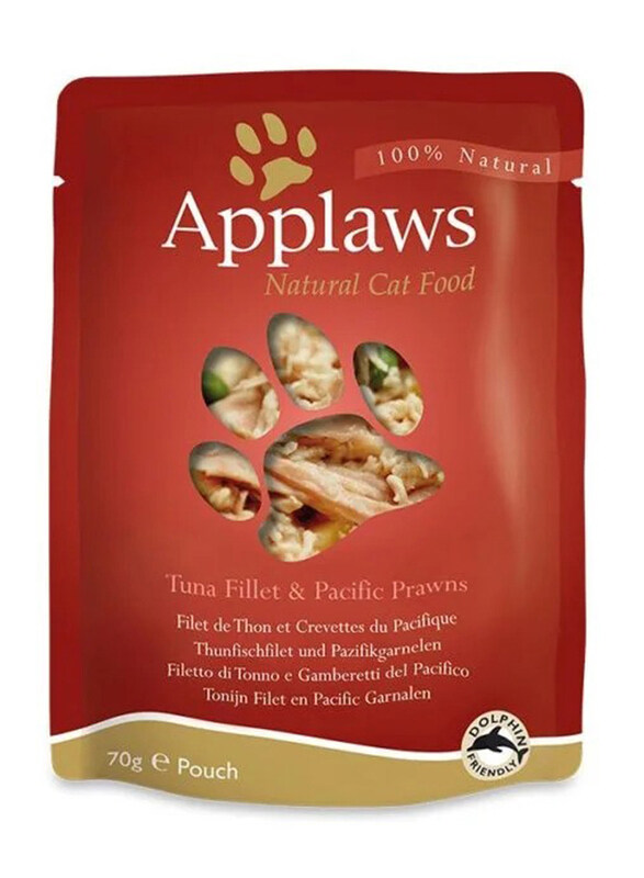 

Applaws Tuna & Prawn Cat Wet Food Pouch, 70g