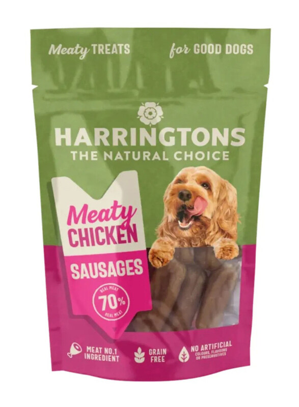 

Harringtons Treat Chicken Sausage Dogs Dry Food, 70g