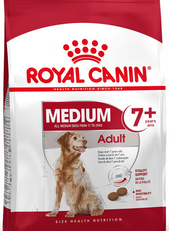 

Royal Canin Size Health Nutrition Medium Size Adult 7+ Dry Dog Food, 4 Kg