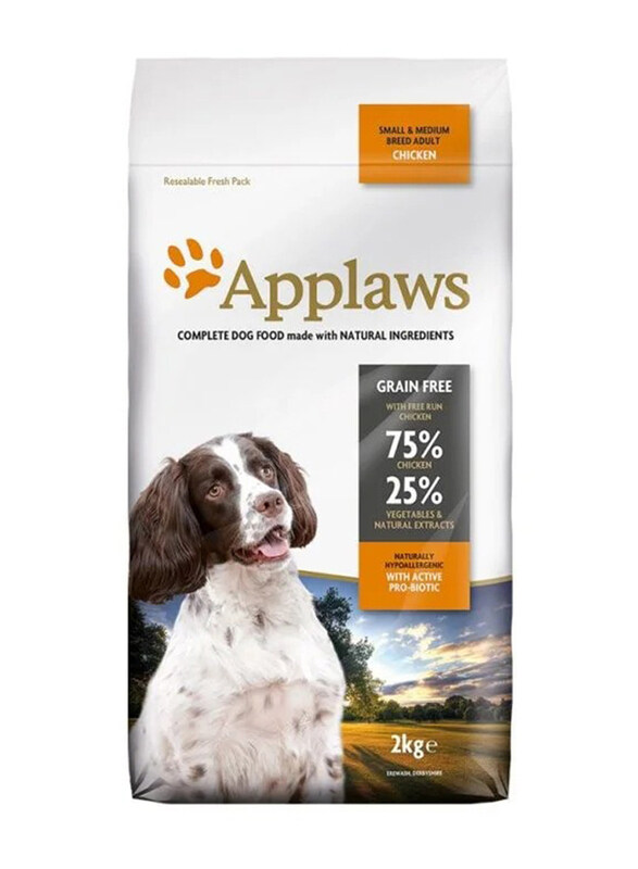 

Applaws Chicken Small & Medium Breed Adult Dog Dry Food, 2 Kg