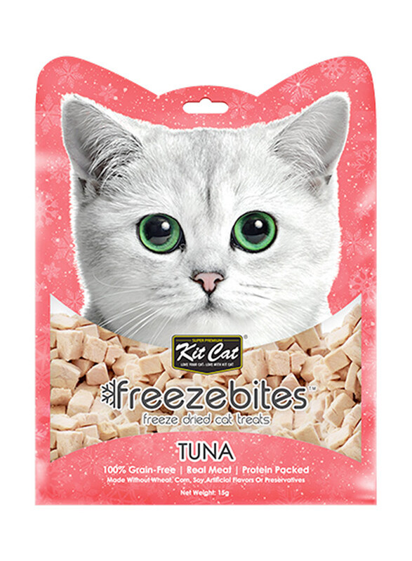 

Kit Cat Freezebites Tuna Cat Dry Food, 15g