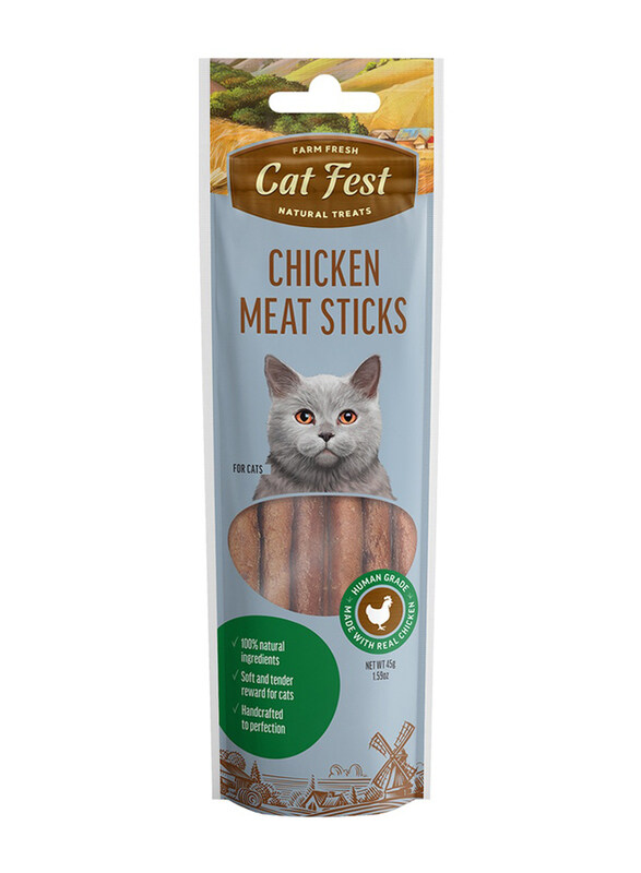 

Cat Fest Stick Chicken Meat Cat Dry Food, 45g