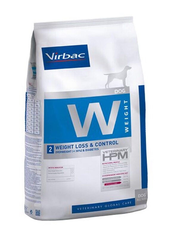 

Virbac Hpm Virbac W2 Weight Loss & Control Dog Dry Food, 12 Kg