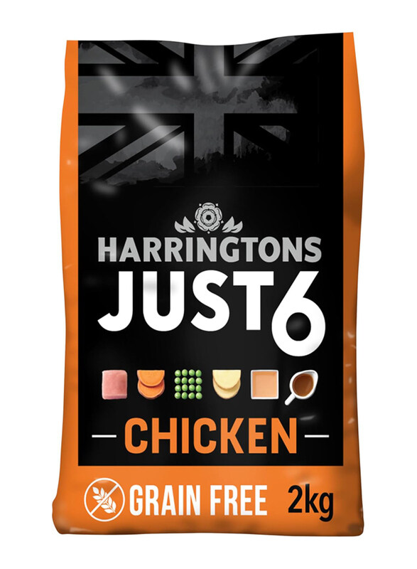 

Harringtons Just 6 Chicken Grain Free Dogs Dry Food, 2 Kg