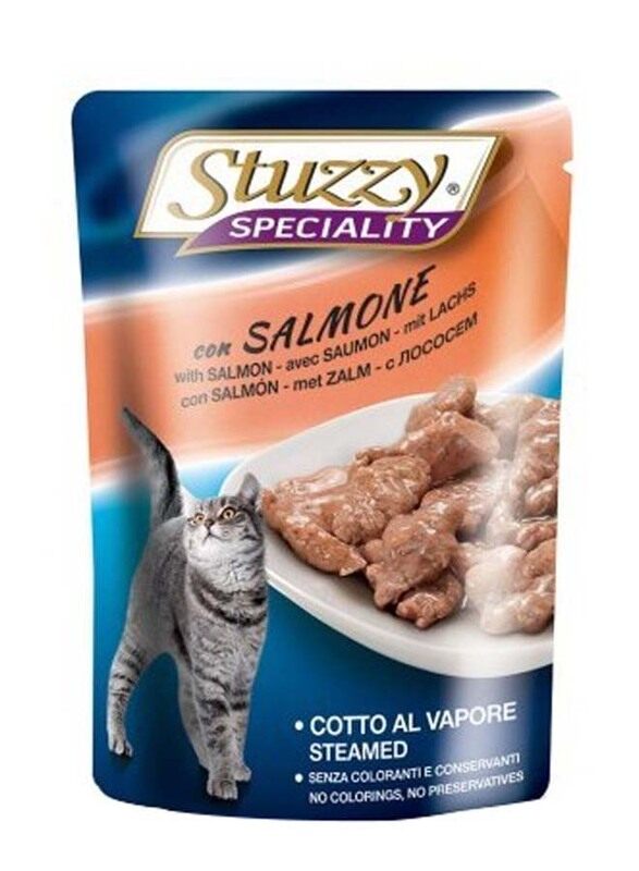 

Stuzzy Cat Speciality Salmon Wet Food Pouch, 100g