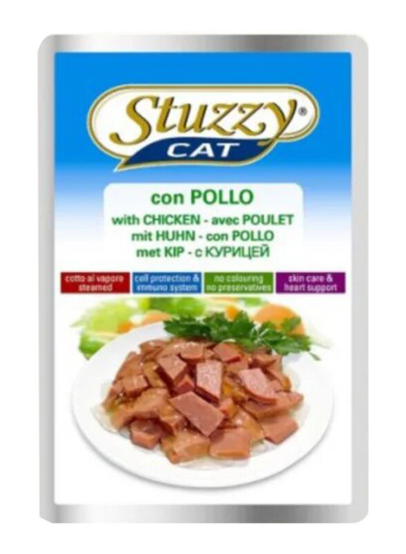

Stuzzy Chicken Pouch Wet Cat Food, 100g