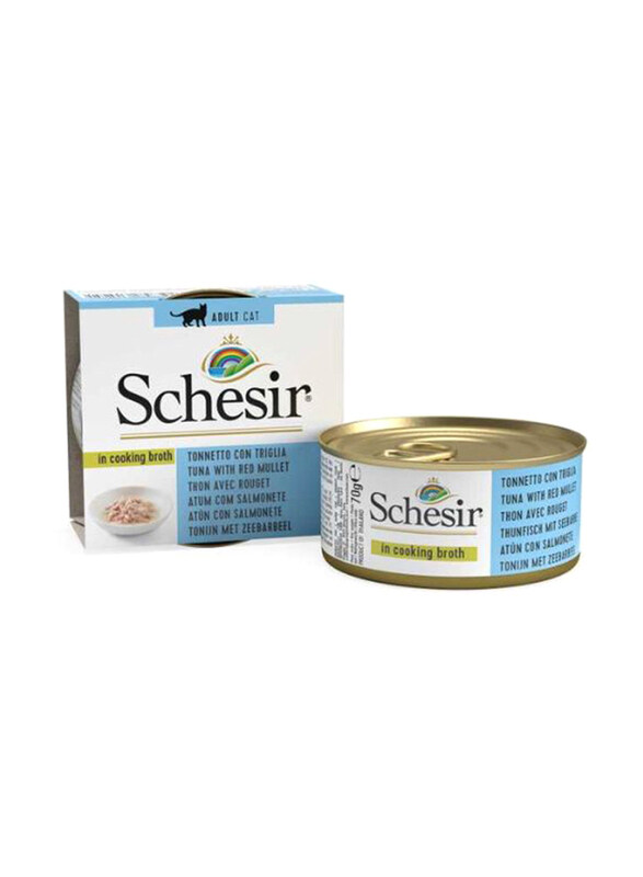 

Schesir Broth Tuna & Mullet Wet Cat Food, 70g