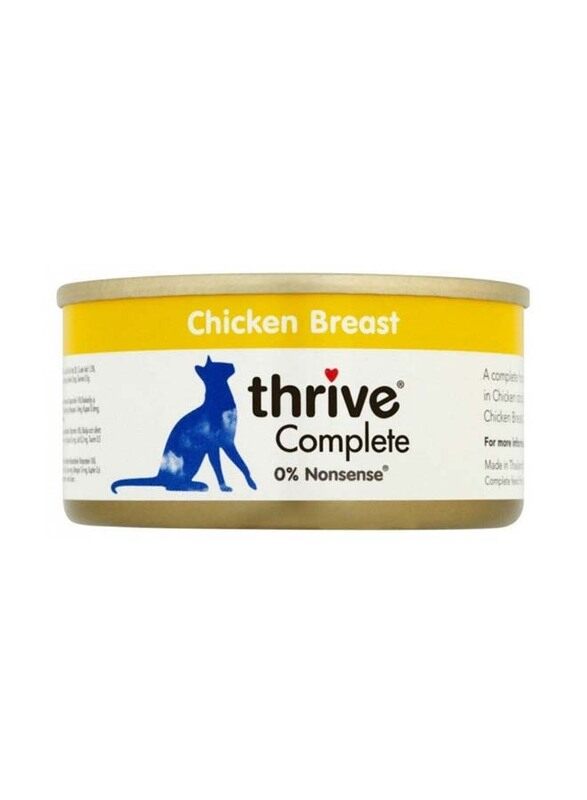 

Thrive Cat Complete Chicken Wet Food Can, 75g