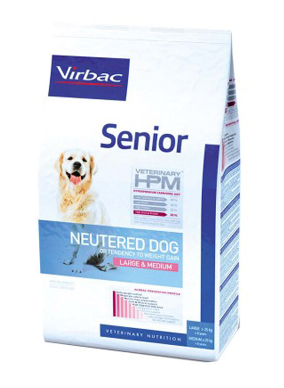 

Virbac Veterinary HPM Senior Neutered Large & Medium Dog Dry Food, 7 KG