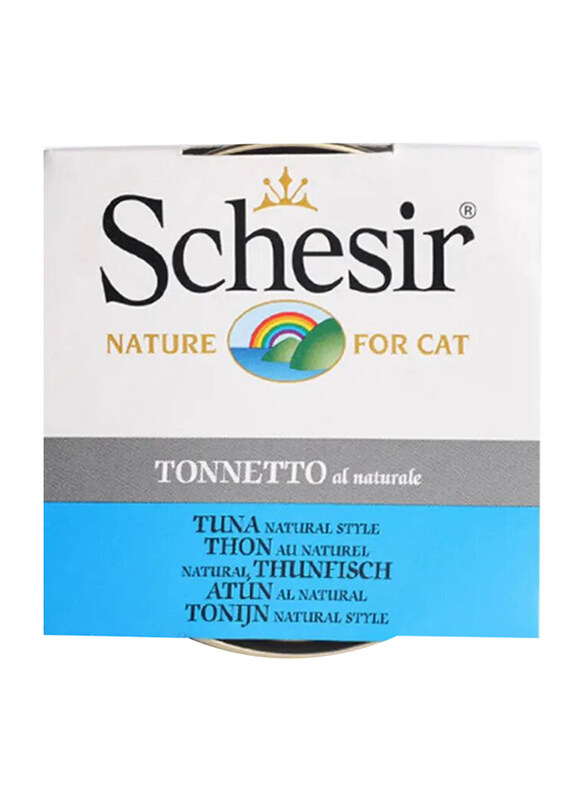 

Schesir Tuna Natural Style Can Wet Cat Food, 85g
