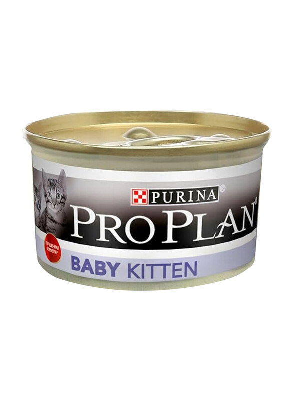 

Purina Pro Plan Baby Kitten Mousse with Chicken Cat Wet Food, 85g