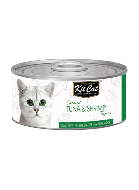 

Kit Cat Tuna & Shrimp Cat Wet Food, 80g