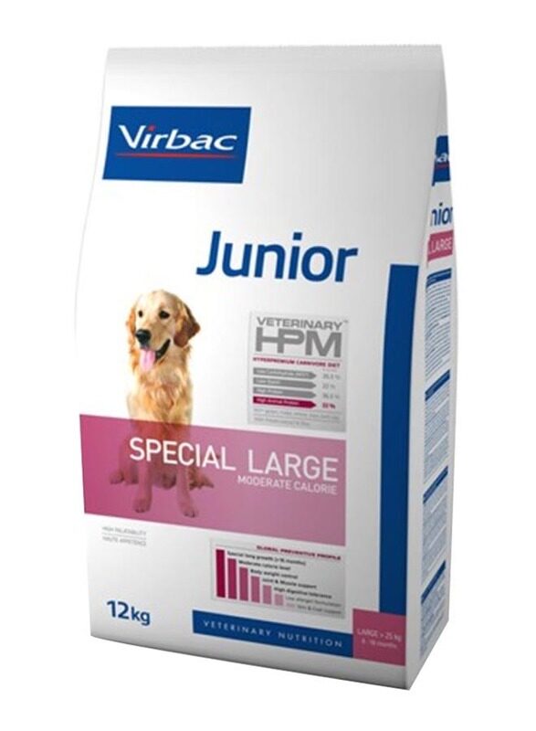 

Virbac Junior Special Large Dog Dry Food, 12 KG