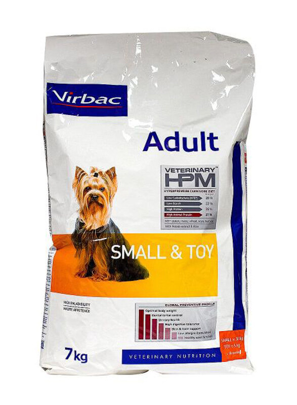 

Virbac Adult Small and Toy Breed Dog Dry Food, 7 KG
