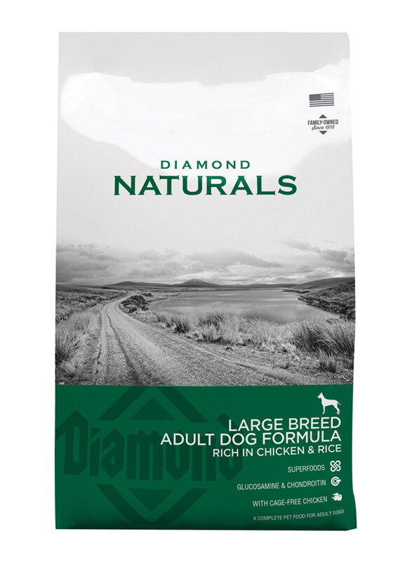 

Diamond Naturals Large Breed Adult Chicken & Rice Dog Dry Food, 2 Kg