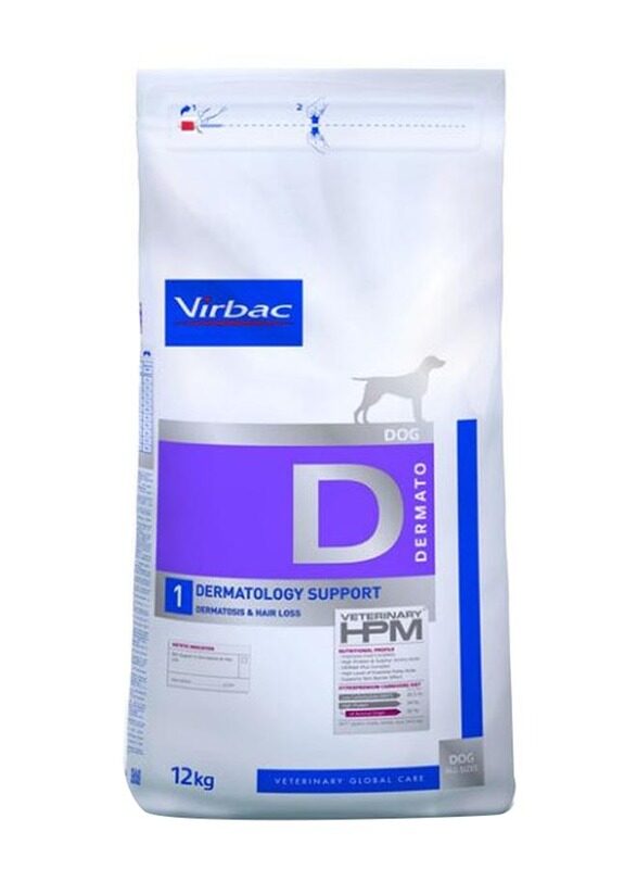 

Virbac Veterinary Hpm D1 Dermatology Support Dog Dry Food, 12 Kg