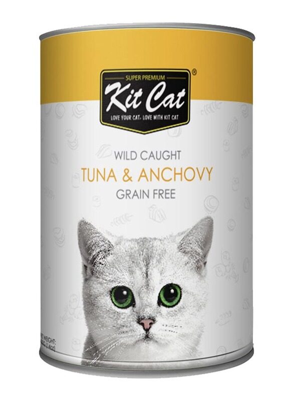 

Kit Cat Tuna & Anchovy Cats Wet Food, 400g