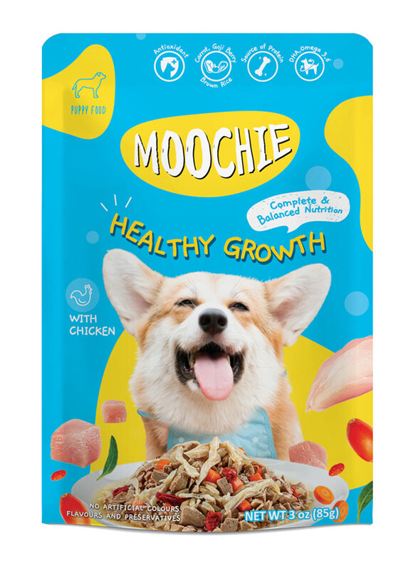 

Moochie Healthy Growth Casserole with Chicken Puppy Wet Food, 85g