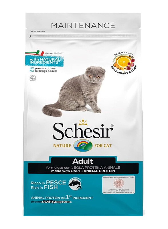 

Schesir Nature Maintenance Fish Dry Cat Food, 1.5 Kg