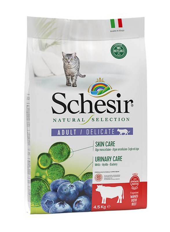 

Schesir Natural Selection Delicate Beef Dry Cat Food, 4.5 Kg