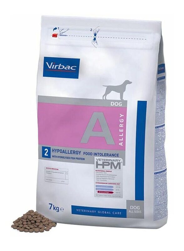 

Virbac HPM Hypoallergy with Hydrolysed Fish Protein Dog Dry Food, 7 Kg