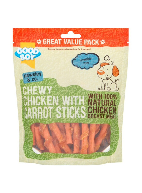 

Armitage Good Boy Chewy Chicken with Carrot Stick Dog Dry Food, 320g