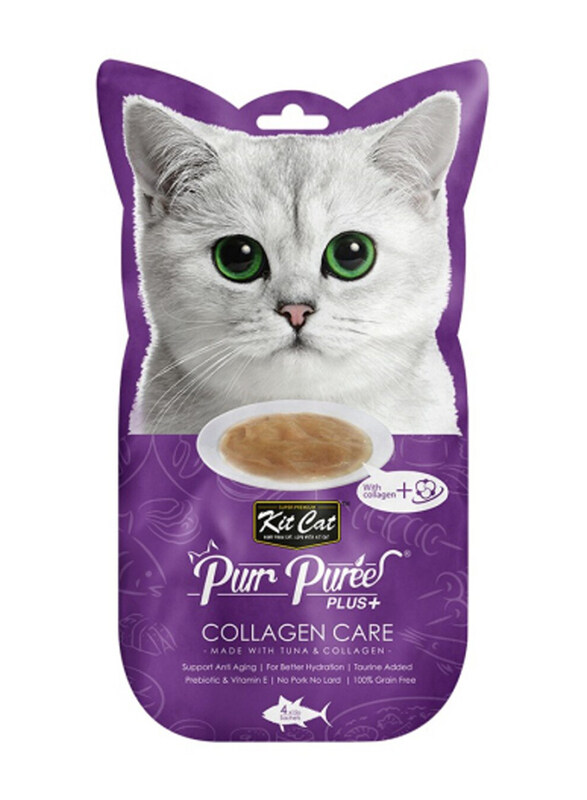 

Kit Cat Purr Puree Tuna (Collagen Care) Cat Wet Food, 60g