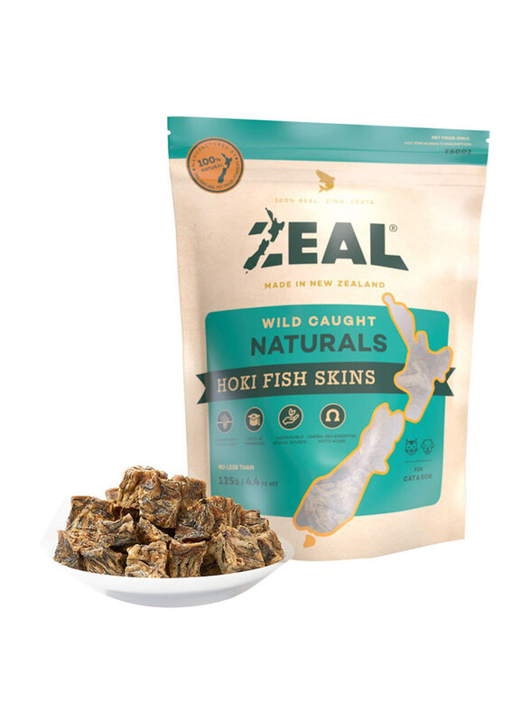 

Zeal Hoki Fish Skins for Cats and Dogs, 125g