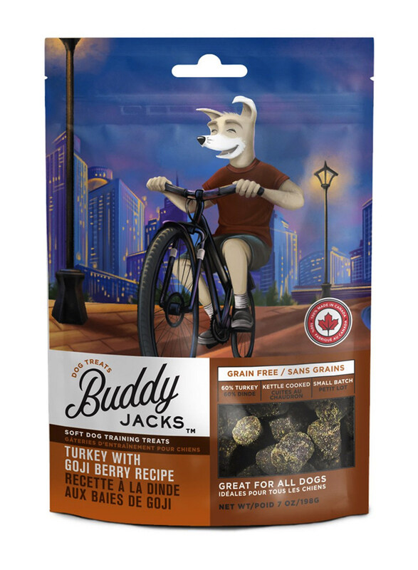 

Buddy Jack's Turkey & Goji Berry Dog Dry Food, 198g