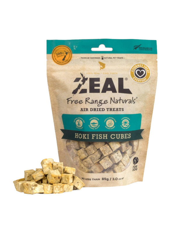 

Zeal Dog Hoki Fish Cubes Set, 125g + 85g, 2 Pieces