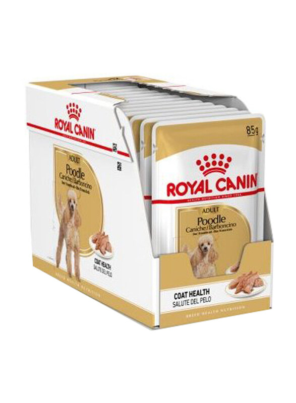 

Royal Canin Adult Poodle Wet Food for Dogs, 12 x 85g