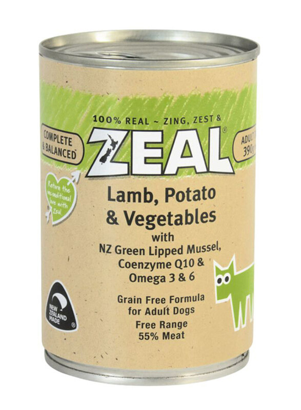 

Zeal Dog Lamb & Potato Wet Food, 390g