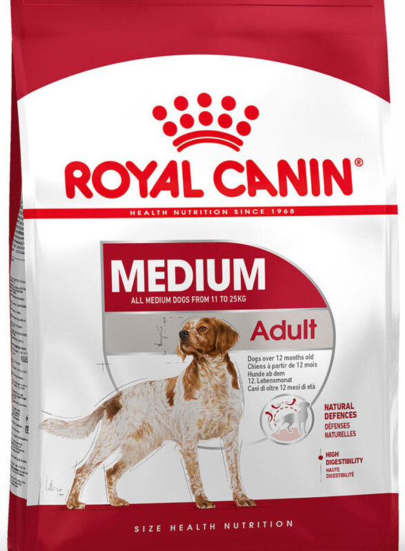 

Royal Canin Size Health Nutrition Medium Size Adult Dry Dog Food, 4 Kg