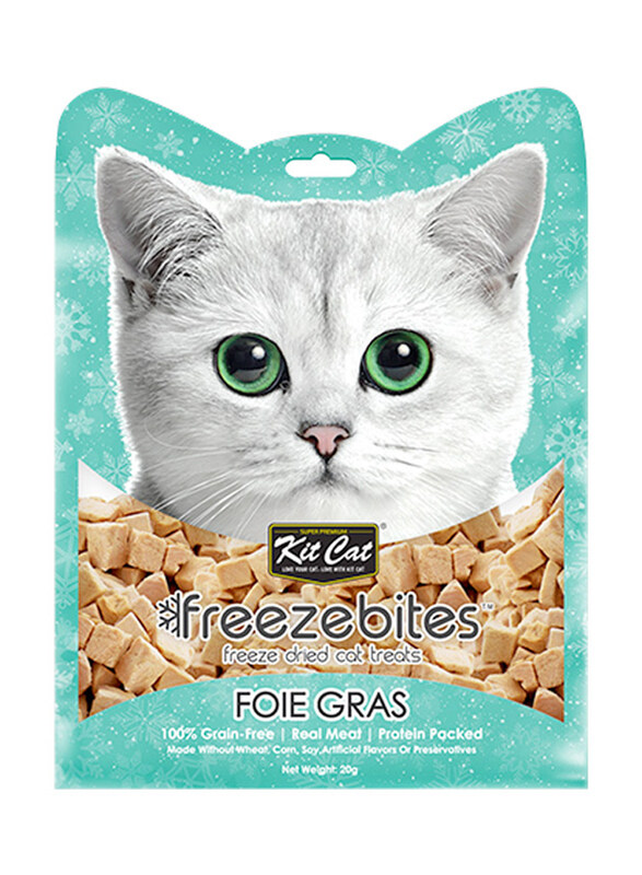 

Kit Cat Freezebites Foie Gras Duck Liver Cat Dry Food, 20g