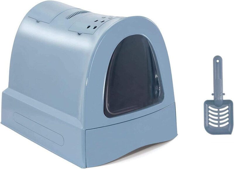 

Imac Zuma Cats Litter Box, Medium, 40 x 56 x 42.5cm, Blue
