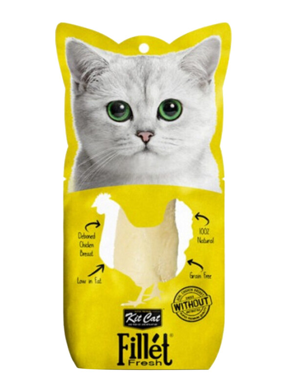 

Kit Cat Purr Puree Chicken & Fiber Cat Wet Food, 60g