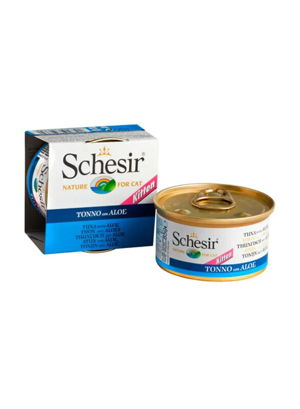 

Schesir Tuna & Aloe Can Wet Kitten Food, 85g