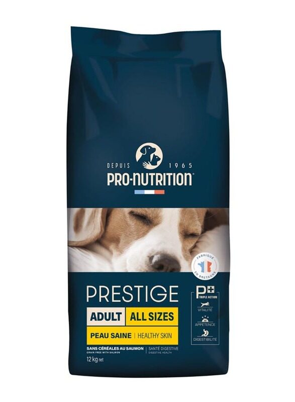 

Pro Nutrition Prestige Salmon Adult Dog Dry Food, 12 Kg