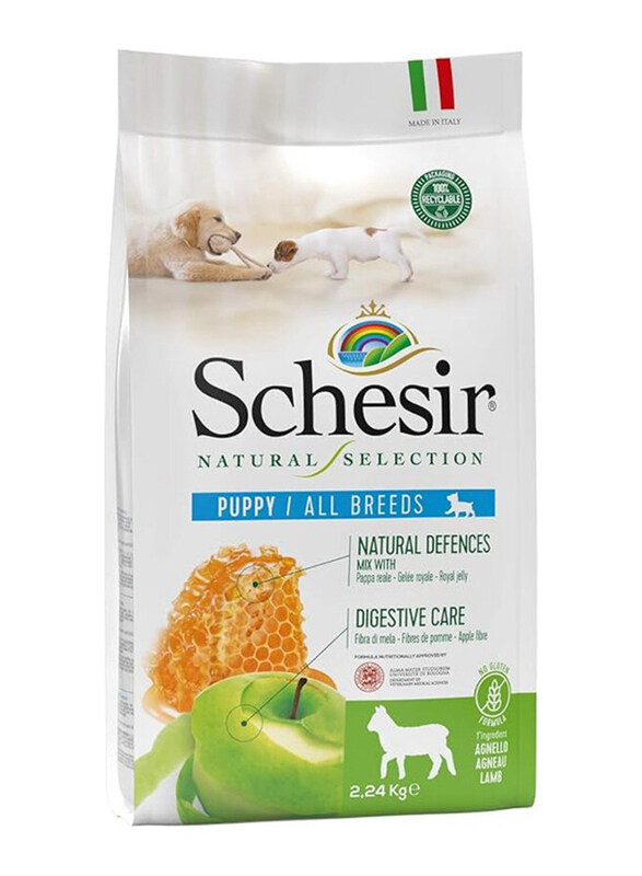 

Schesir Natural Selection Lamb Dry Puppy/All Breeds Food, 2.24 Kg