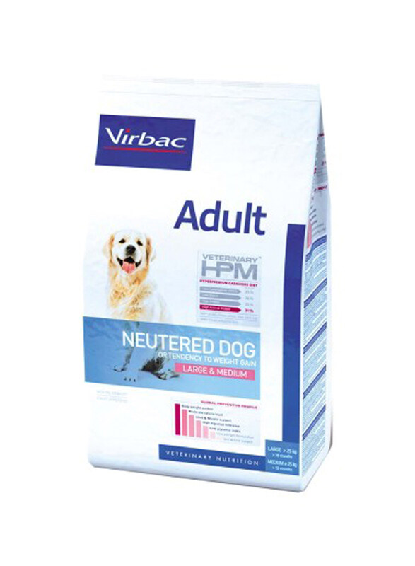 

Virbac HPM Adult Neutered Large & Medium Dog Dry Food, 7 KG