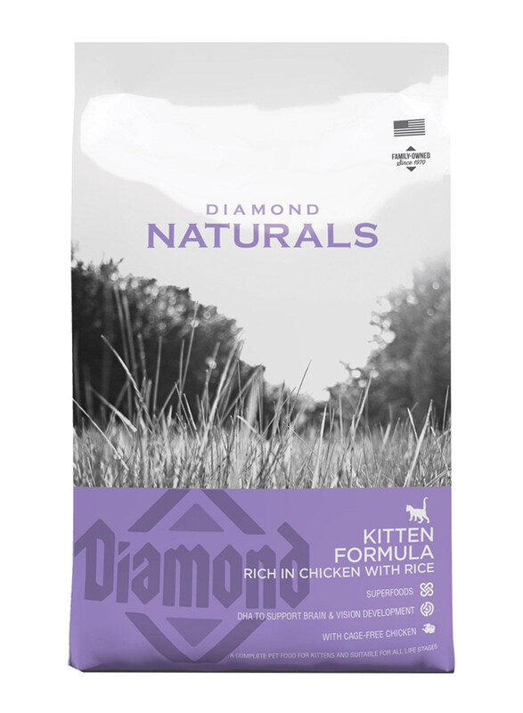 

Diamond Naturals Kitten Chicken & Rice Cats Dry Food, 1 Kg