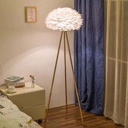 Feathers Corner Floor Lamp, Multicolour