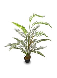 Nearly Natural Real Touch Artificial Areca Palm Tree, 120 x 120 x 130cm, Green/Brown