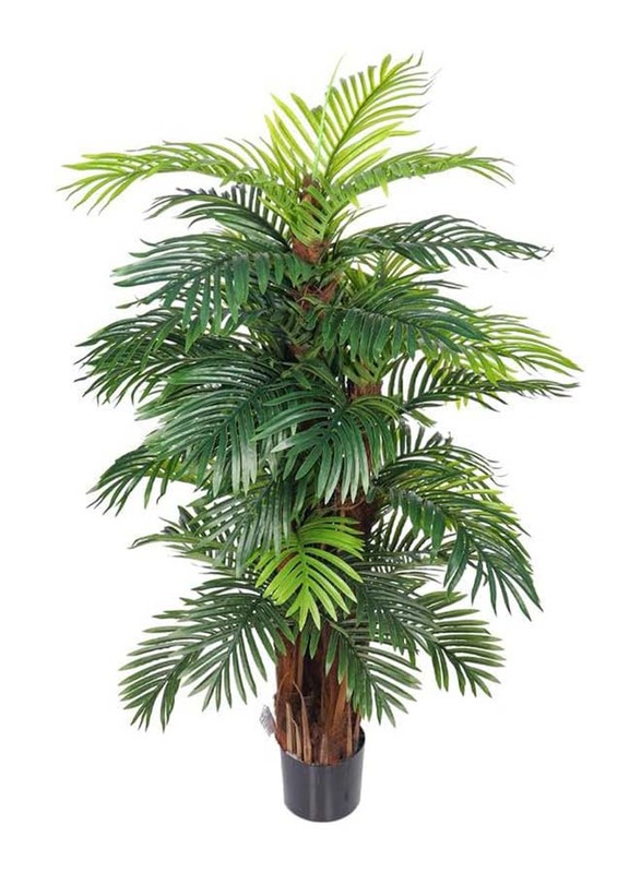 Nearly Natural Real Touch Artificial Palm Plant, 100 x 100 x 150cm, Green/Brown