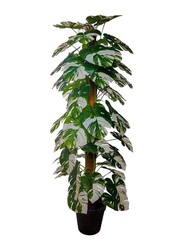 Nearly Natural Real Touch Artificial Monstera Plant, 50 x 50 x 60cm, Green/Brown